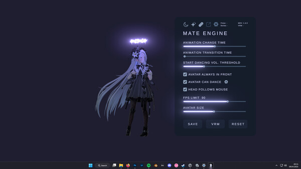 MateEngine screenshot 6