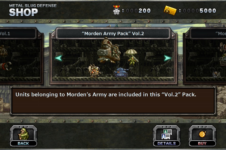 METAL SLUG DEFENSE - “Morden Army Pack” Vol.2 Featured Screenshot #1