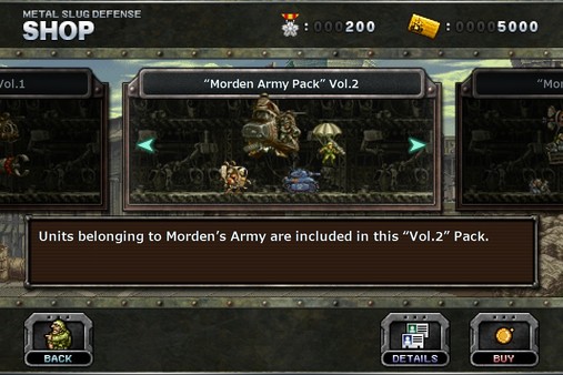 METAL SLUG DEFENSE - “Morden Army Pack” Vol.2