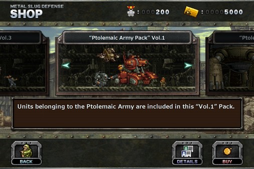 METAL SLUG DEFENSE - “Ptolemaic Army Pack” Vol.1