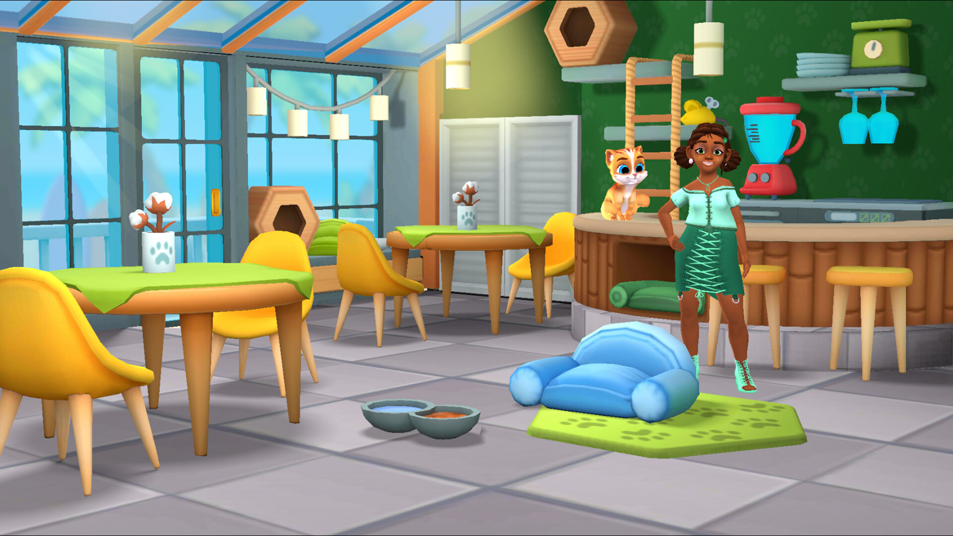 Cooking Stories: Fun Cafe Game screenshot #1