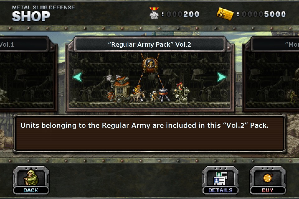 METAL SLUG DEFENSE - “Regular Army Pack” Vol.2 Featured Screenshot #1