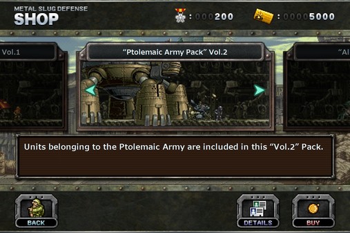 METAL SLUG DEFENSE - “Ptolemaic Army Pack” Vol.2