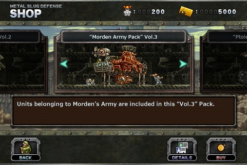 METAL SLUG DEFENSE - “Morden Army Pack” Vol.3