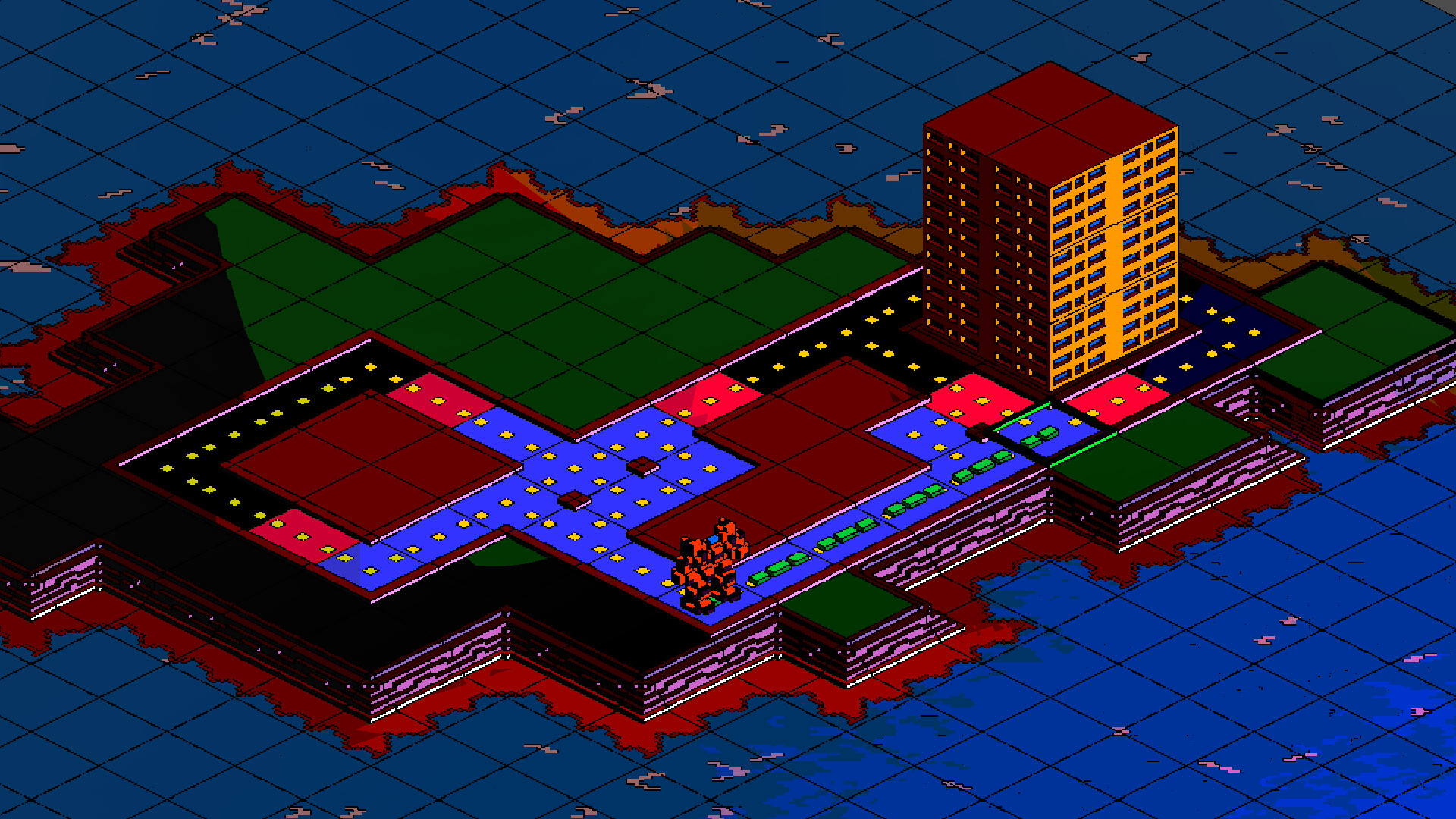Metropolis Gear: Tactical City-Building Action screenshot 2