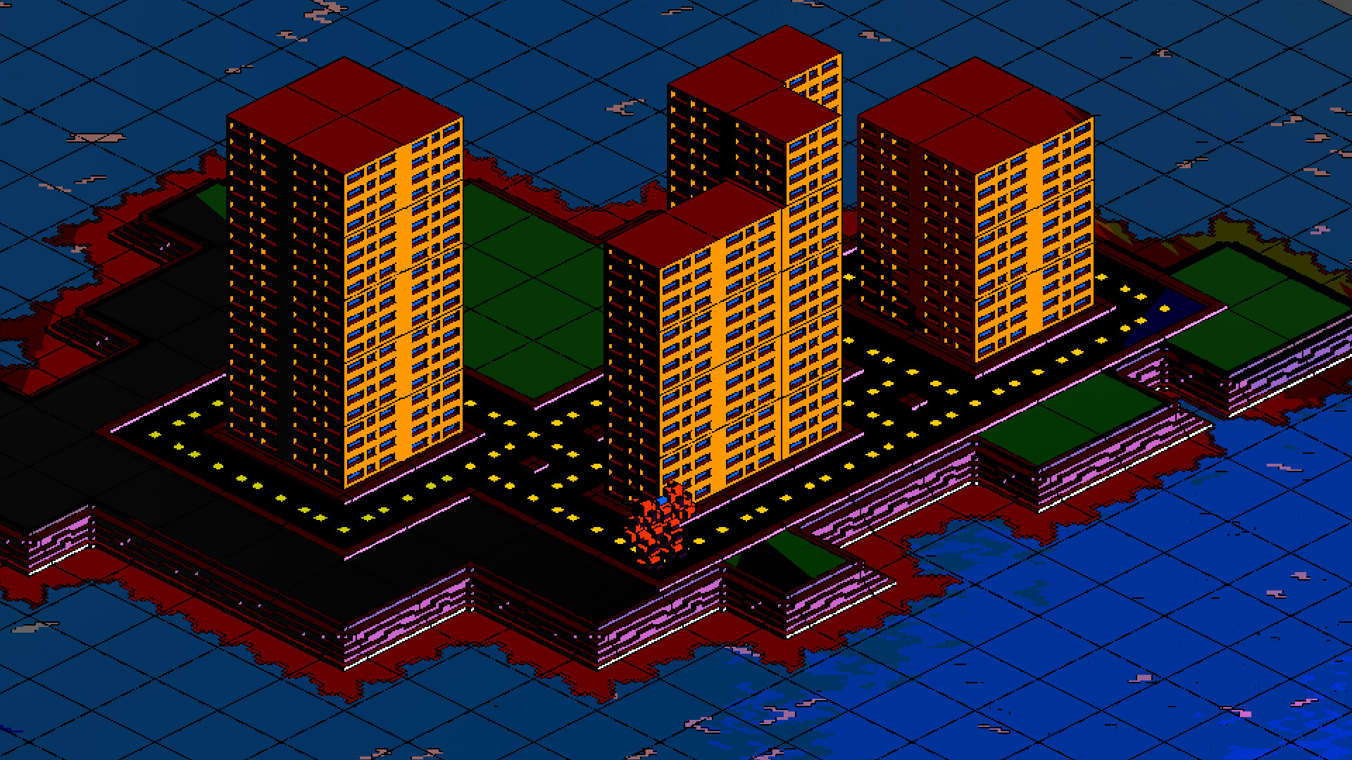 Metropolis Gear: Tactical City-Building Action screenshot 1