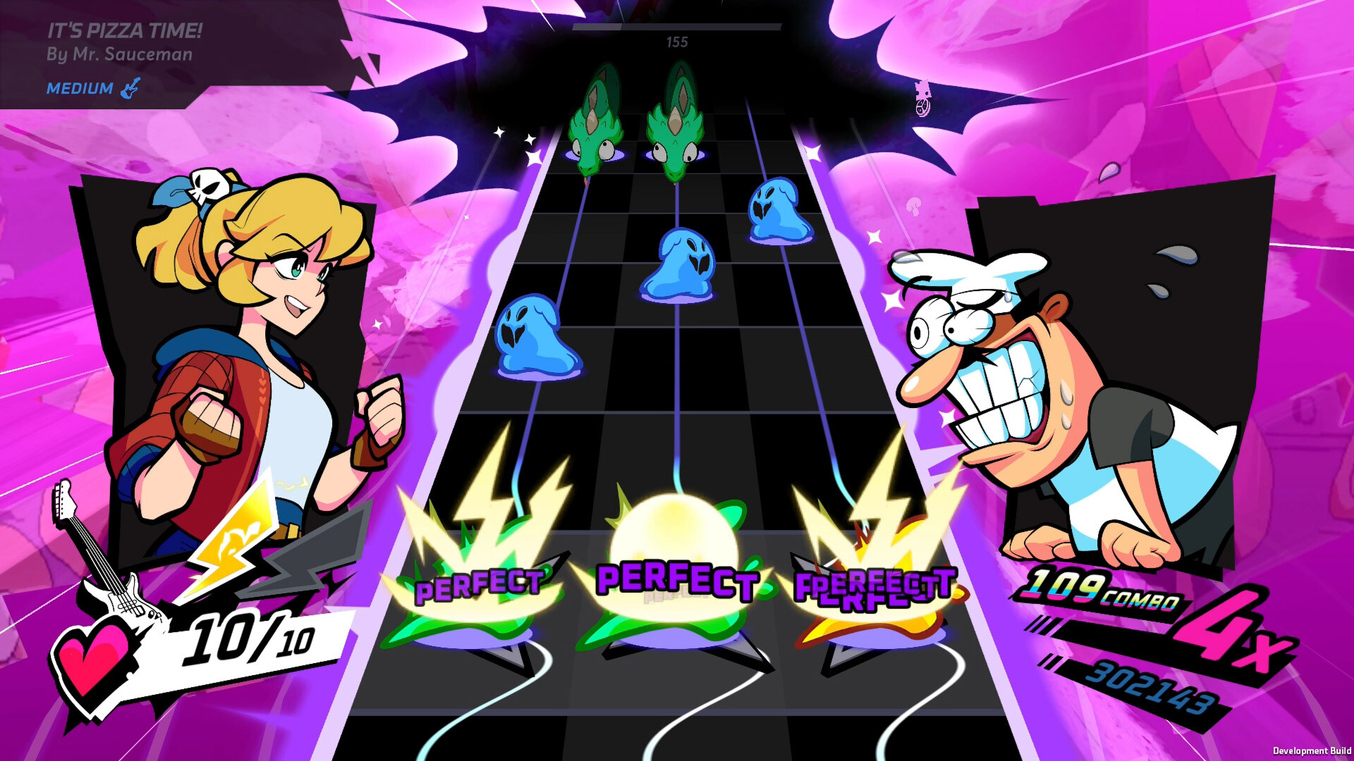 Rift of the NecroDancer: Pizza Tower - "It's Pizza Time!" Featured Screenshot #1