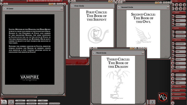 Fantasy Grounds - Vampire: Revelations of the Dark Mother