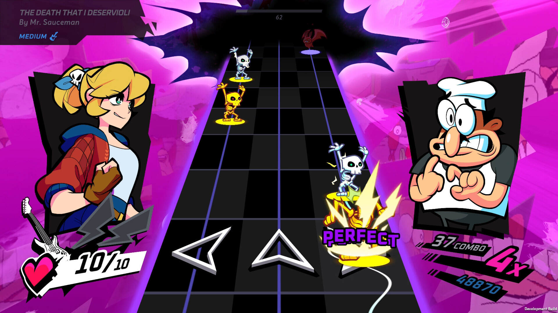 Rift of the NecroDancer: Pizza Tower - "The Death That I Deservioli" Featured Screenshot #1