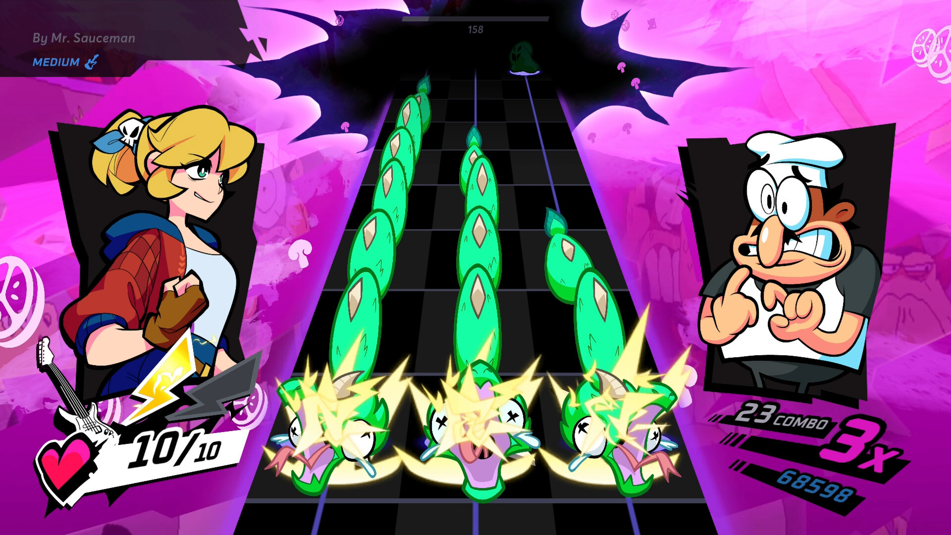 Rift of the NecroDancer: Pizza Tower - "Unexpectancy, Pt. 3" Featured Screenshot #1