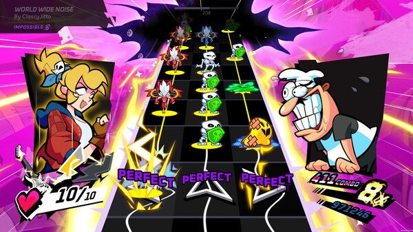 Rift of the NecroDancer: Pizza Tower - "World Wide Noise"