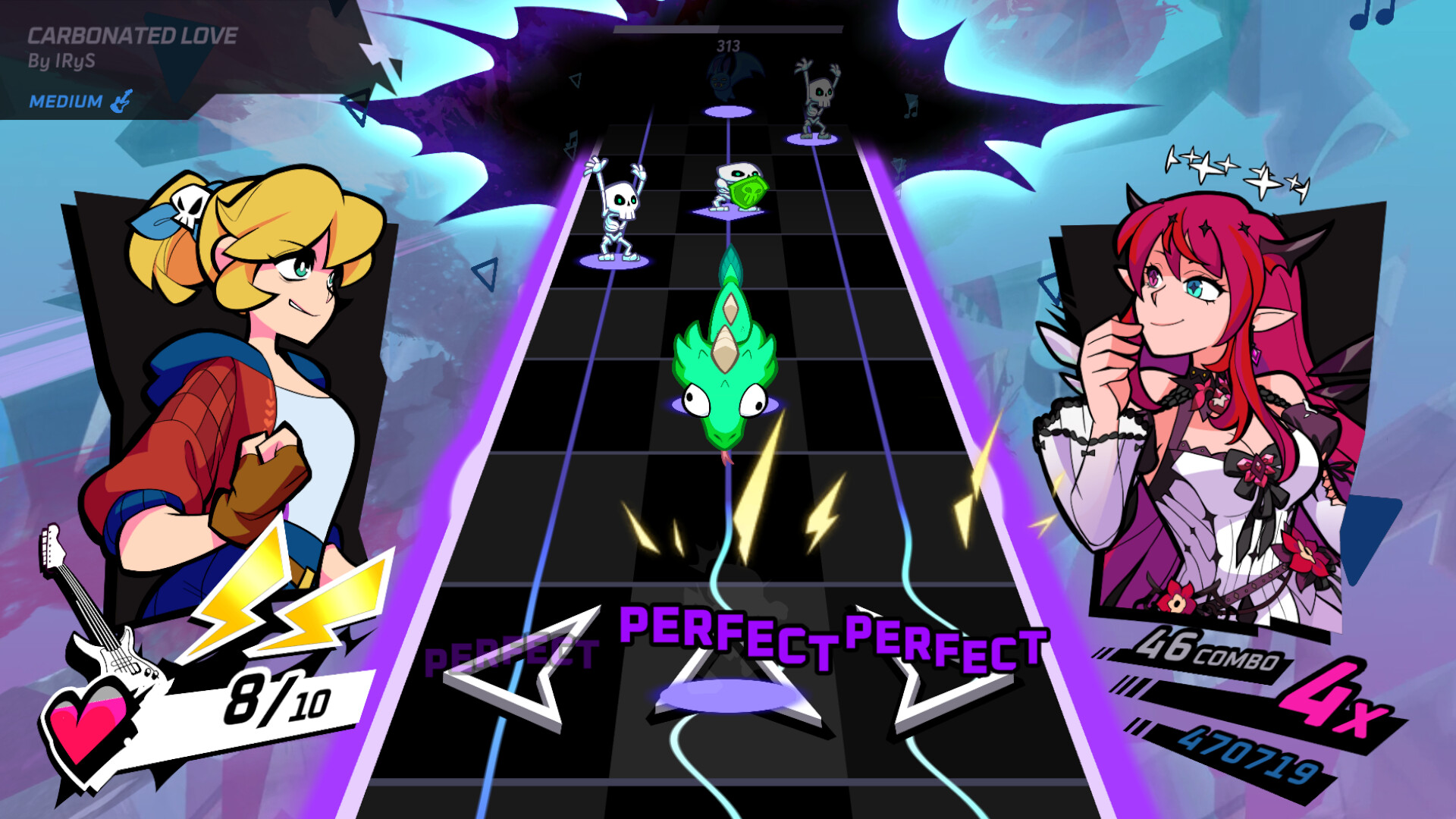 Rift of the NecroDancer: hololive - "Carbonated Love" Featured Screenshot #1