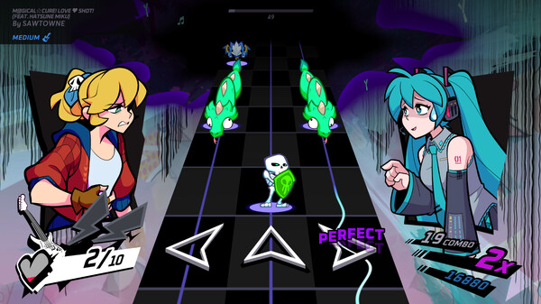 Rift of the NecroDancer: Hatsune Miku - "M@GICAL☆CURE! LOVE ♥ SHOT!"