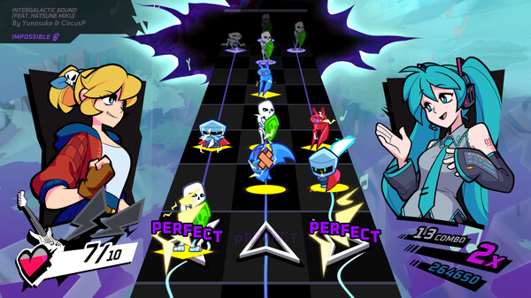 Rift of the NecroDancer: Hatsune Miku - "Intergalactic Bound"