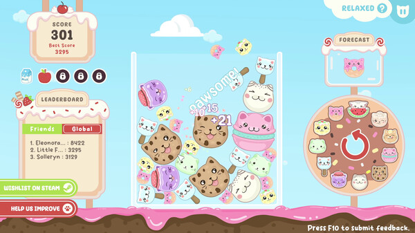 Cloudy with a Chance of Kittens Demo screenshot 2