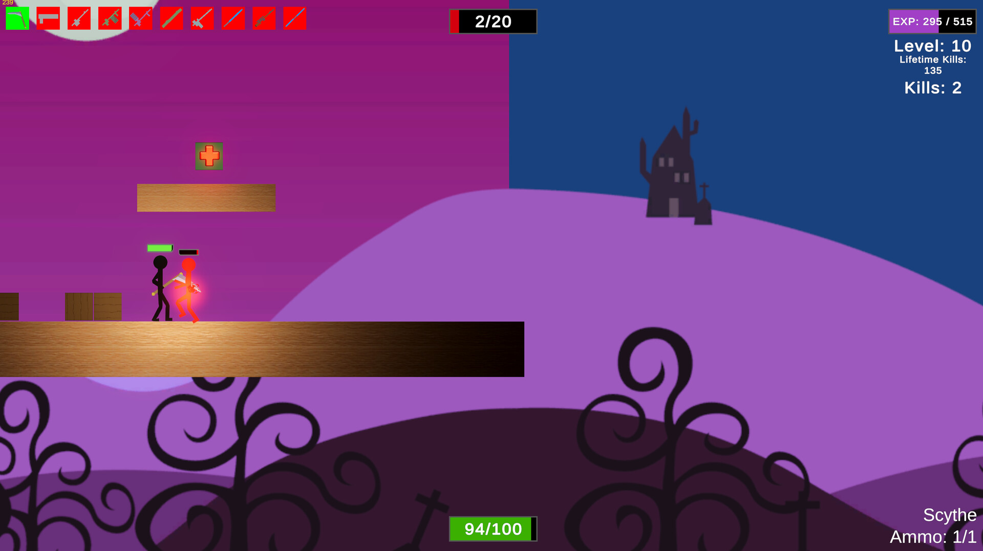 Stick Figure Combat - Scythe Featured Screenshot #1