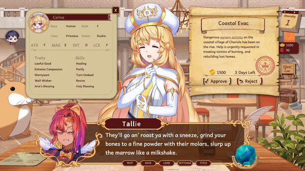 Adventurers Guild Receptionist screenshot 1