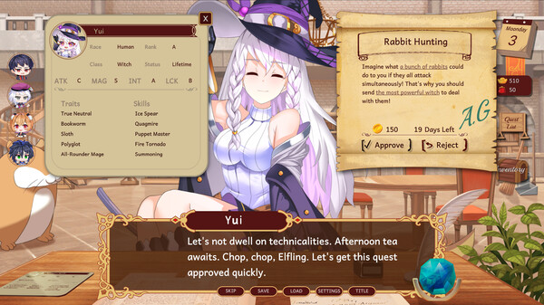 Adventurers Guild Receptionist screenshot 5