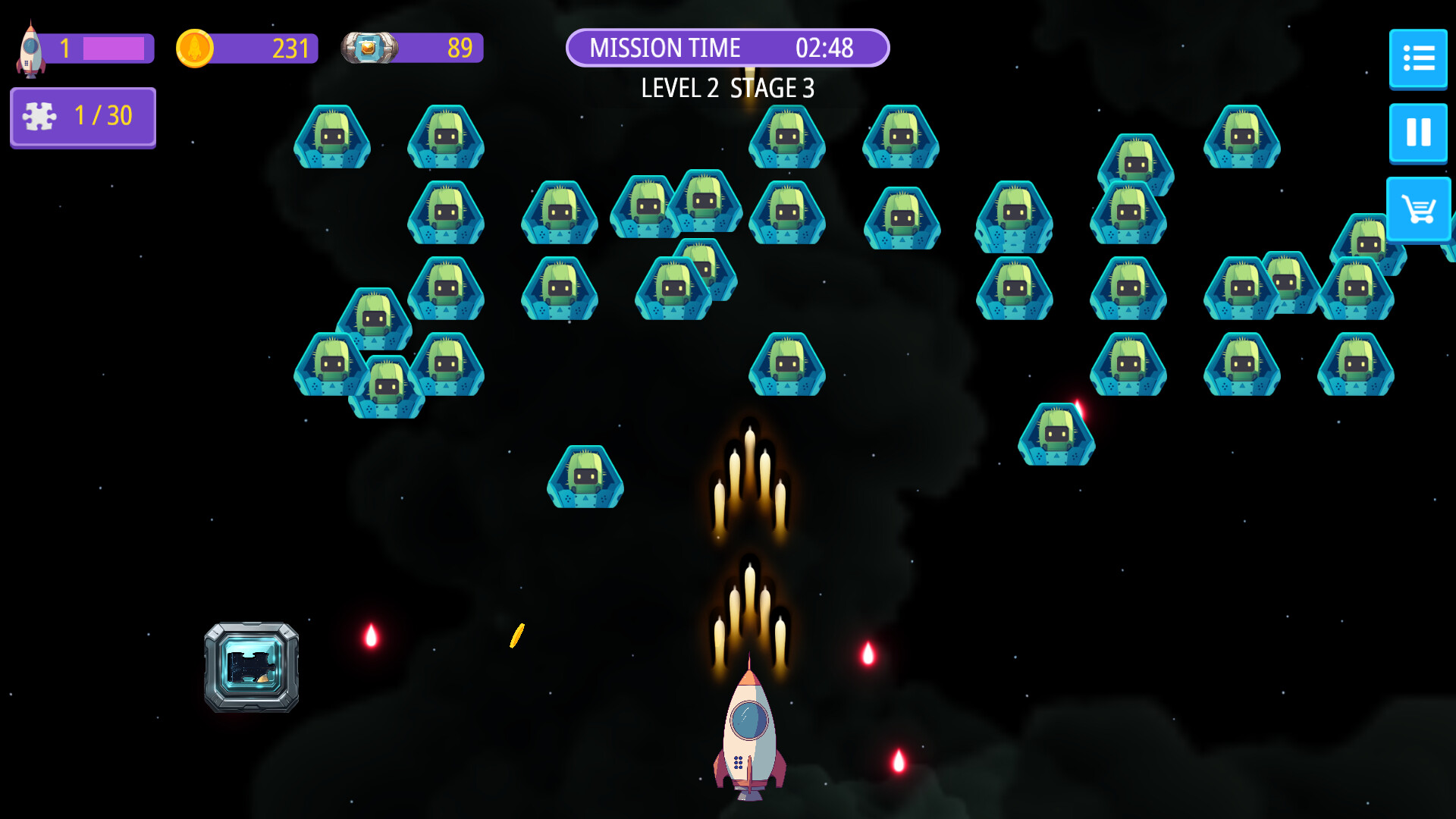 Zero Gravity Heroes screenshot 3