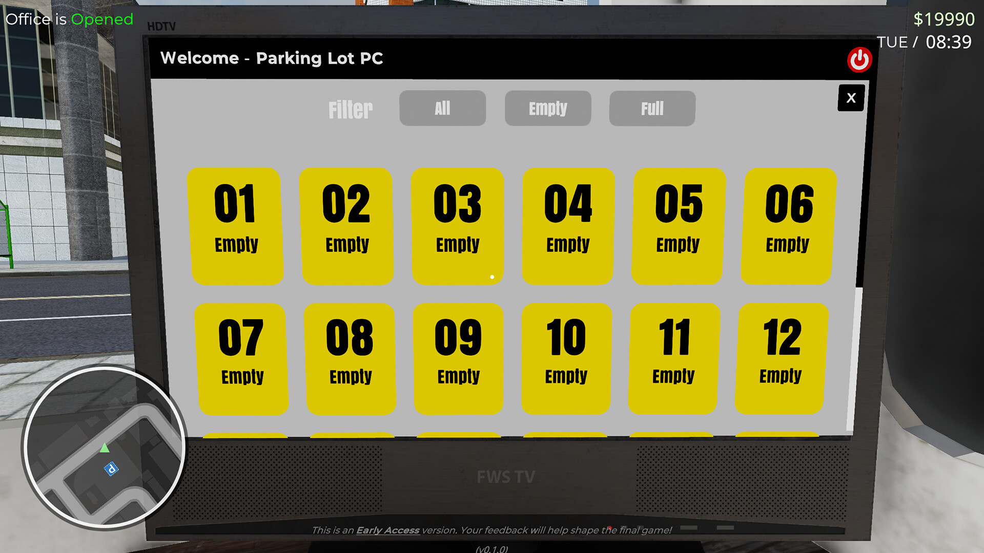 #4. Parking Lot Simulator: Car Collector (Steam) 由: Gamevato