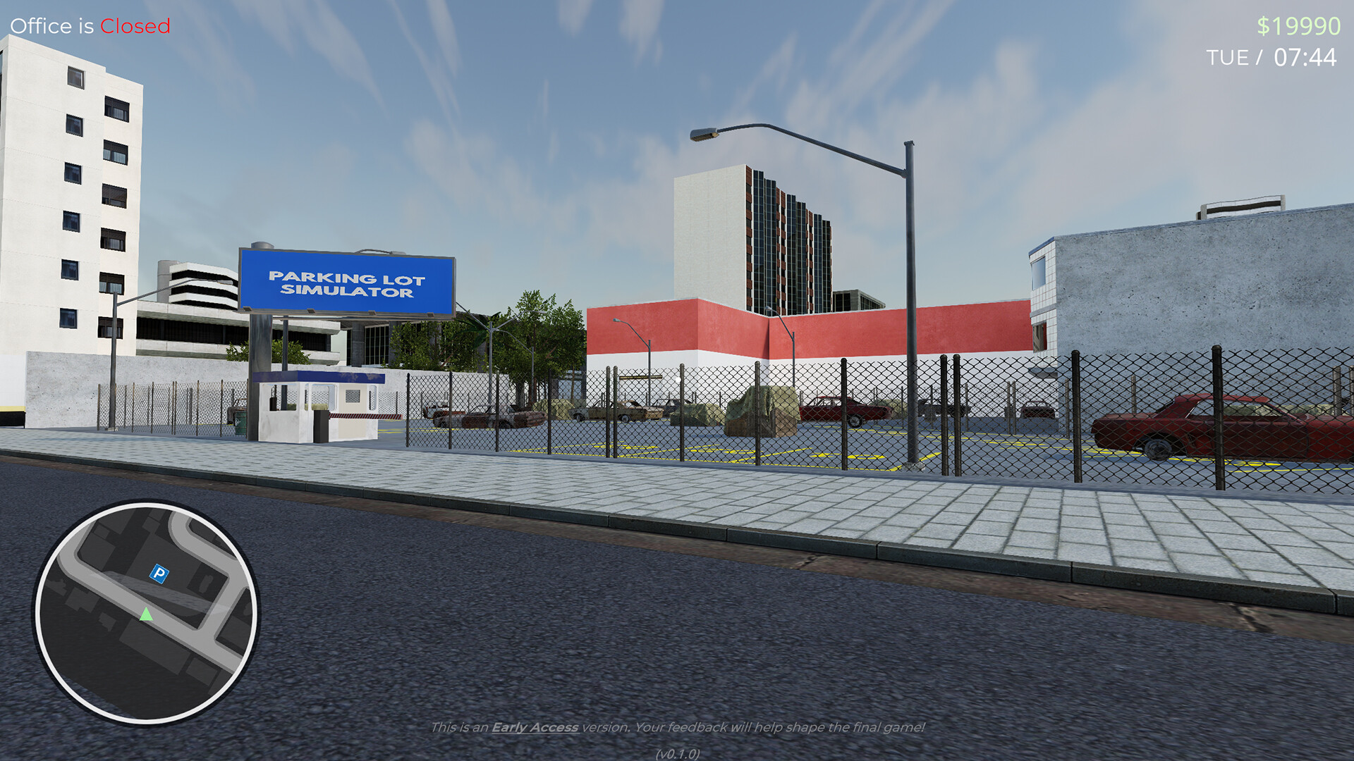 #1. Parking Lot Simulator: Car Collector (Steam) 由: Gamevato