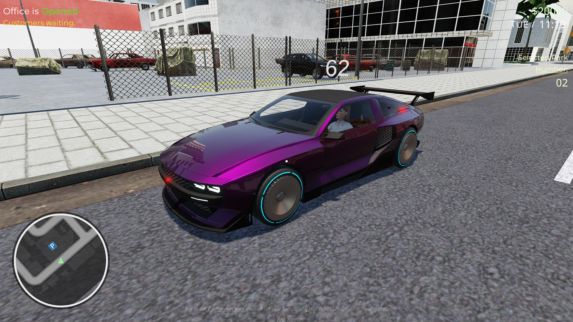 #8. Parking Lot Simulator: Car Collector (Steam) 由: Gamevato