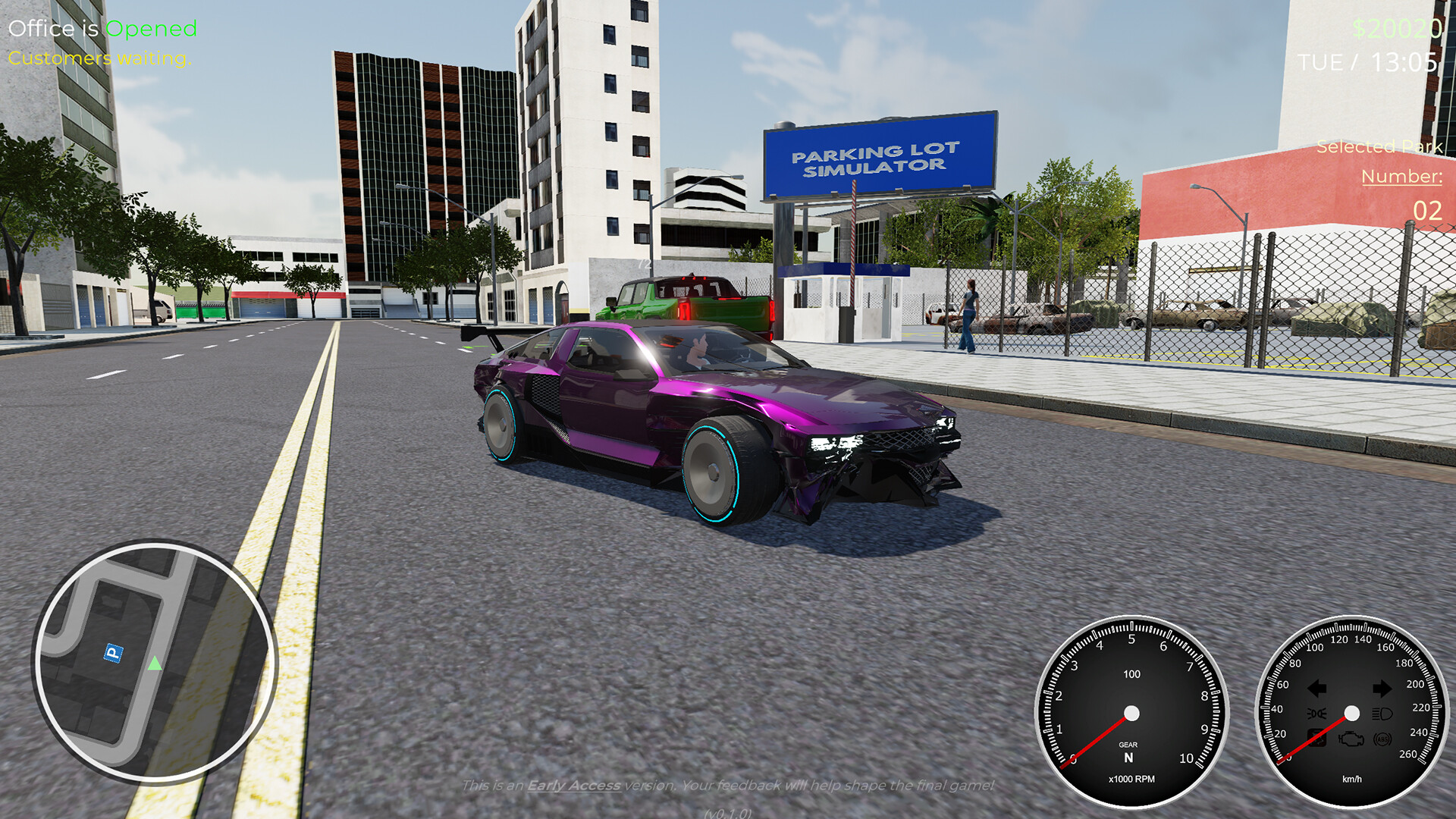 #9. Parking Lot Simulator: Car Collector (Steam) 由: Gamevato