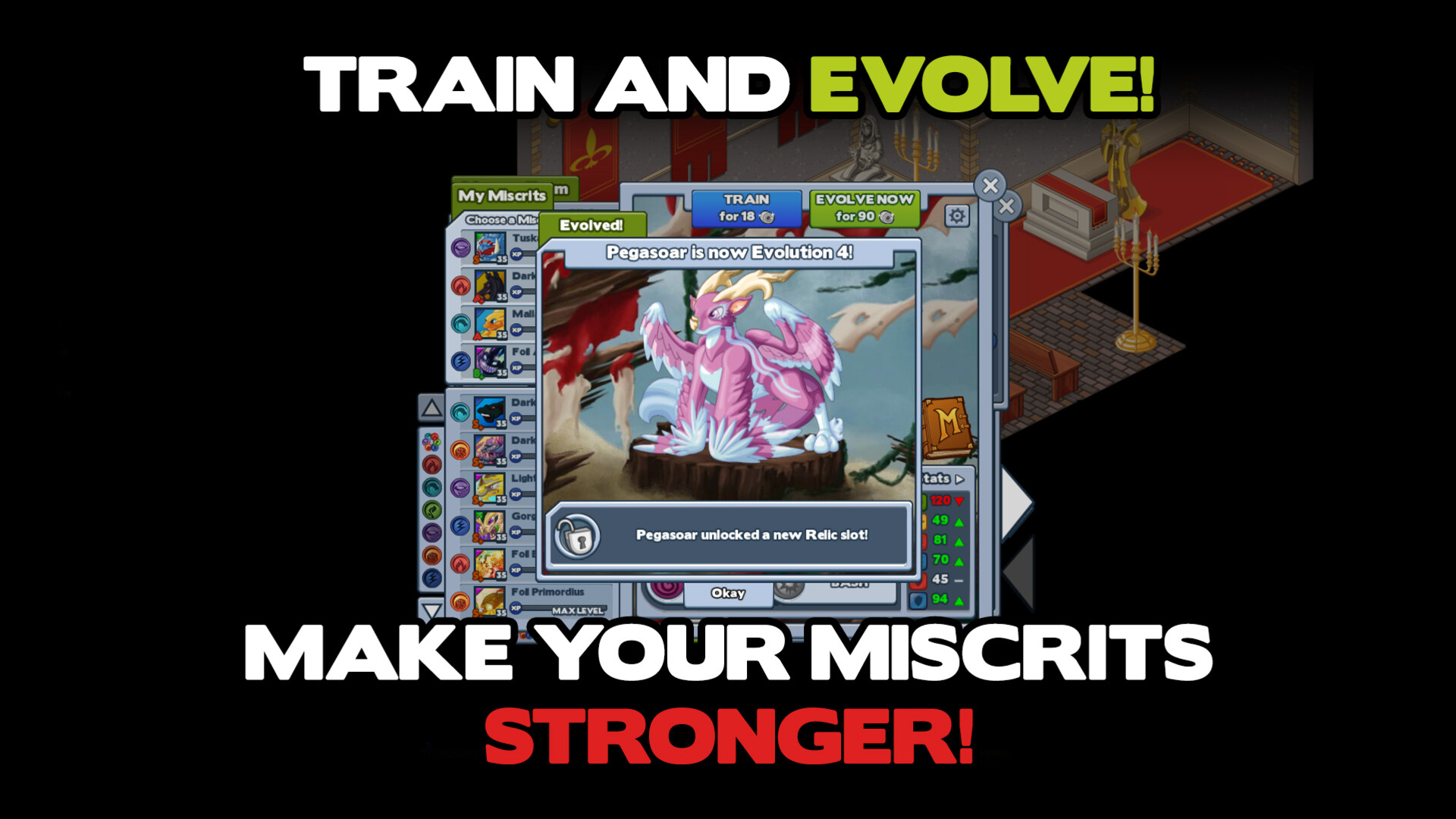 Screenshot of Miscrits: World of Creatures