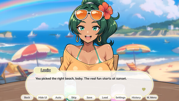 A Night With: Brazilian Waifu game for Linux 1