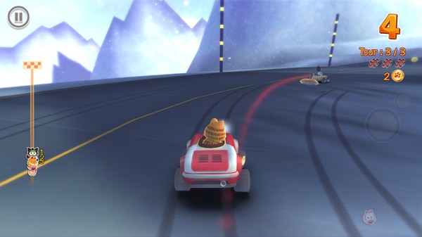 Screenshot z Garfield Kart Screenshot z Garfield Kart