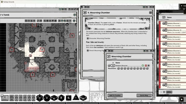 Fantasy Grounds - Woeful Barrows And Other Places for Shadowdark RPG