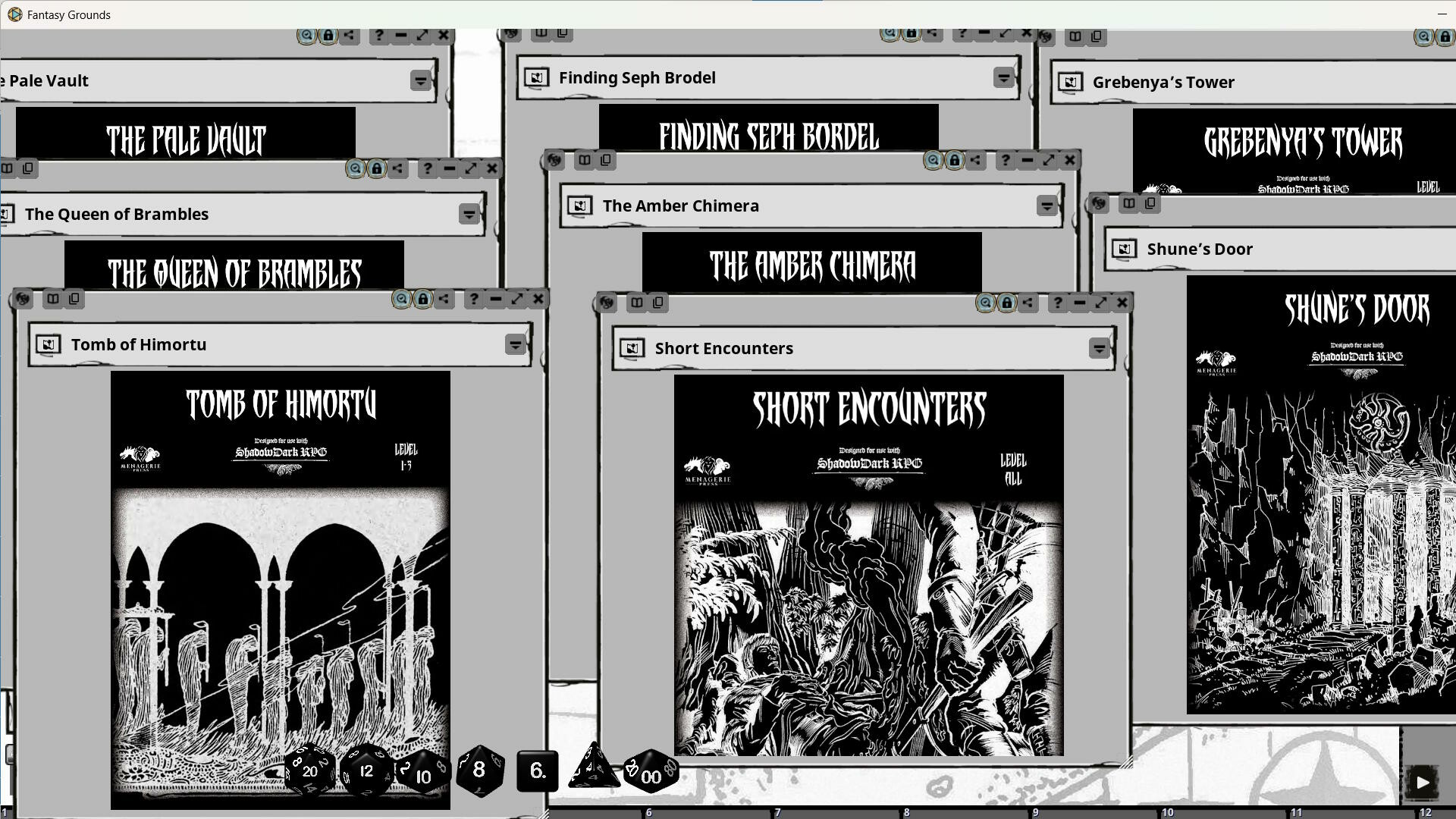 Fantasy Grounds - Woeful Barrows And Other Places for Shadowdark RPG Featured Screenshot #1