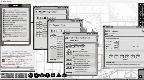 Fantasy Grounds - Woeful Barrows And Other Places for Shadowdark RPG