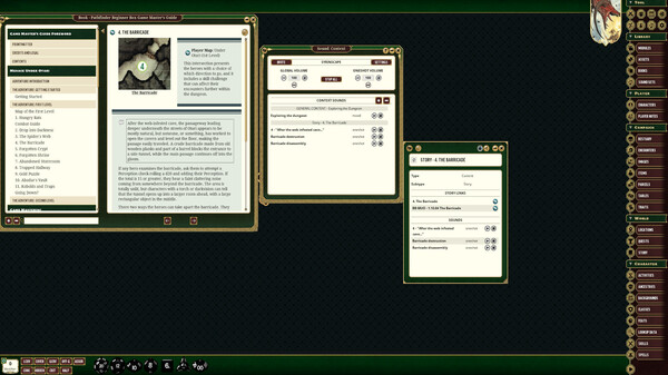 Fantasy Grounds - Pathfinder 2e - Beginner Box - Syrinscape Sound Link Pack