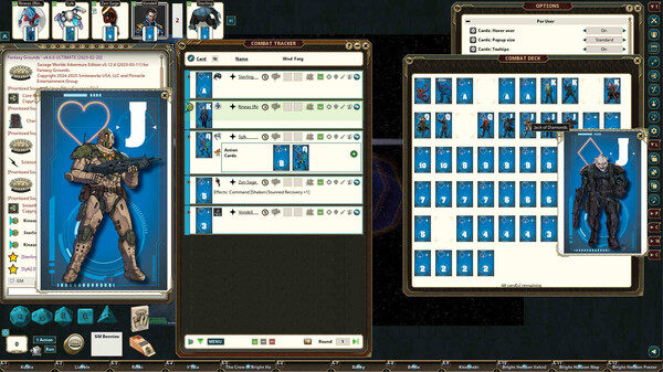 Fantasy Grounds - Starbreaker Action Deck