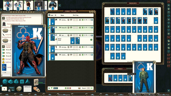 Fantasy Grounds - Starbreaker Action Deck