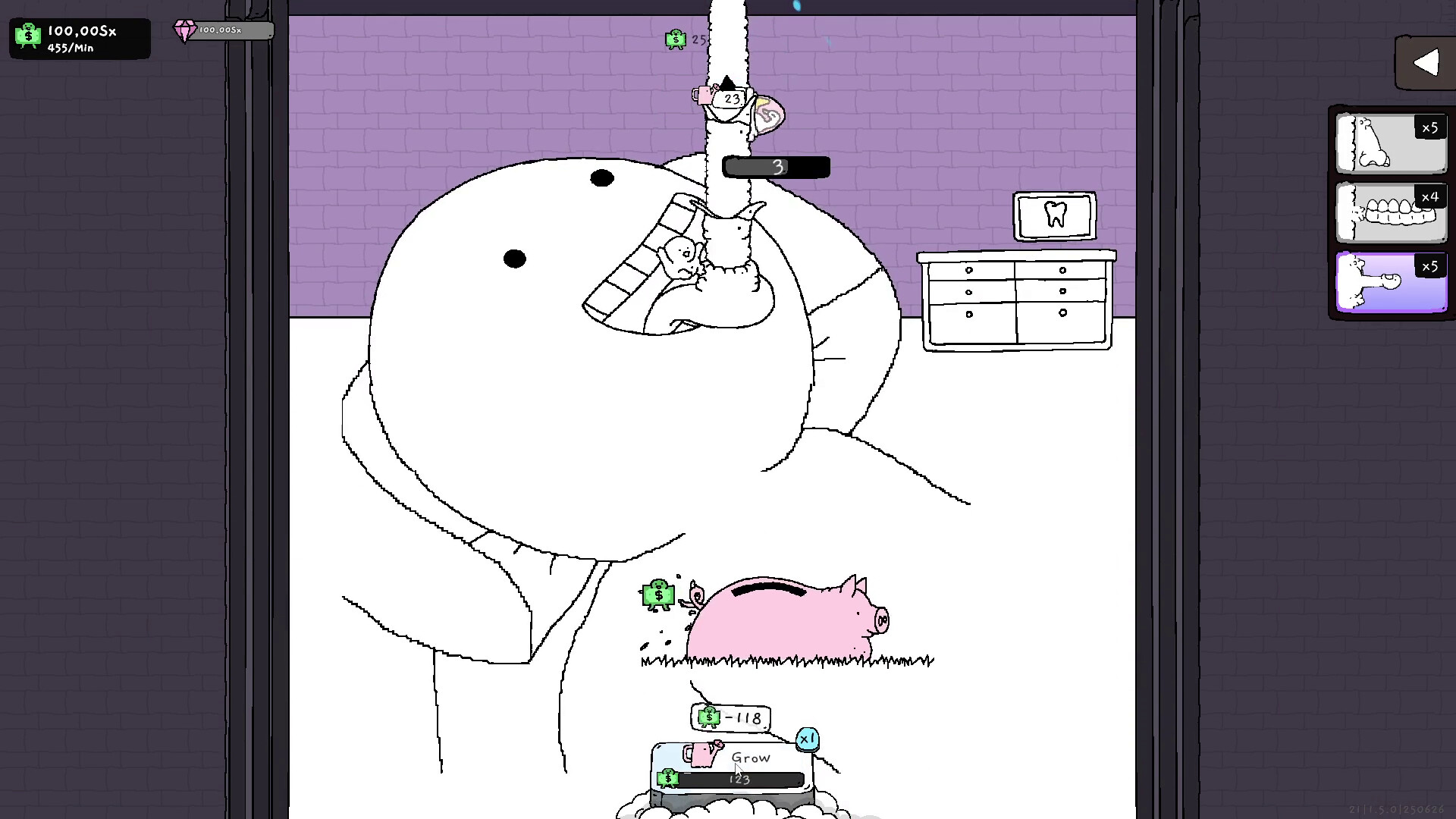 Personajes y especímenes del juego