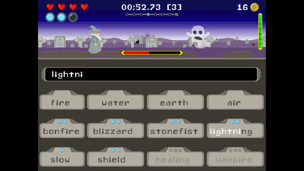 The Elementalist Typing screenshot 2