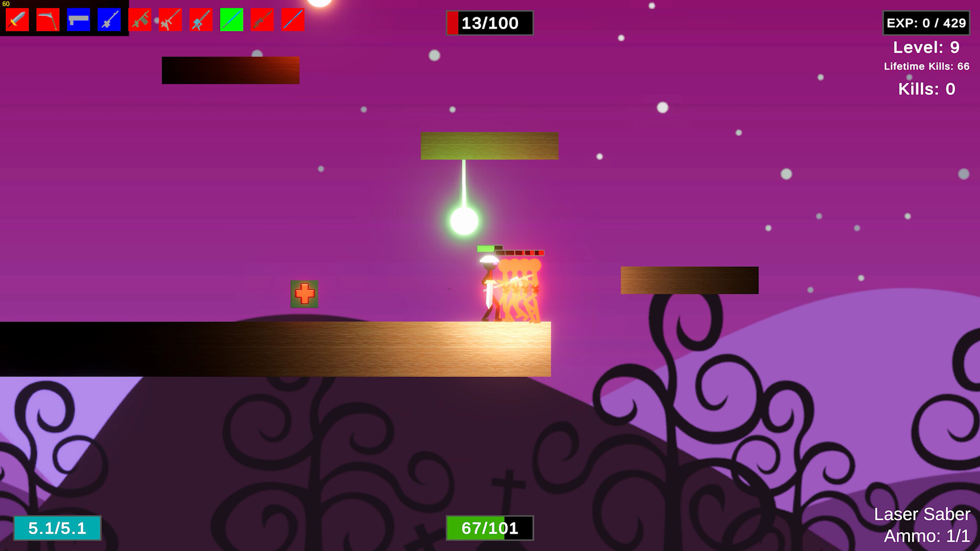 Stick Figure Combat - Laser Saber Featured Screenshot #1