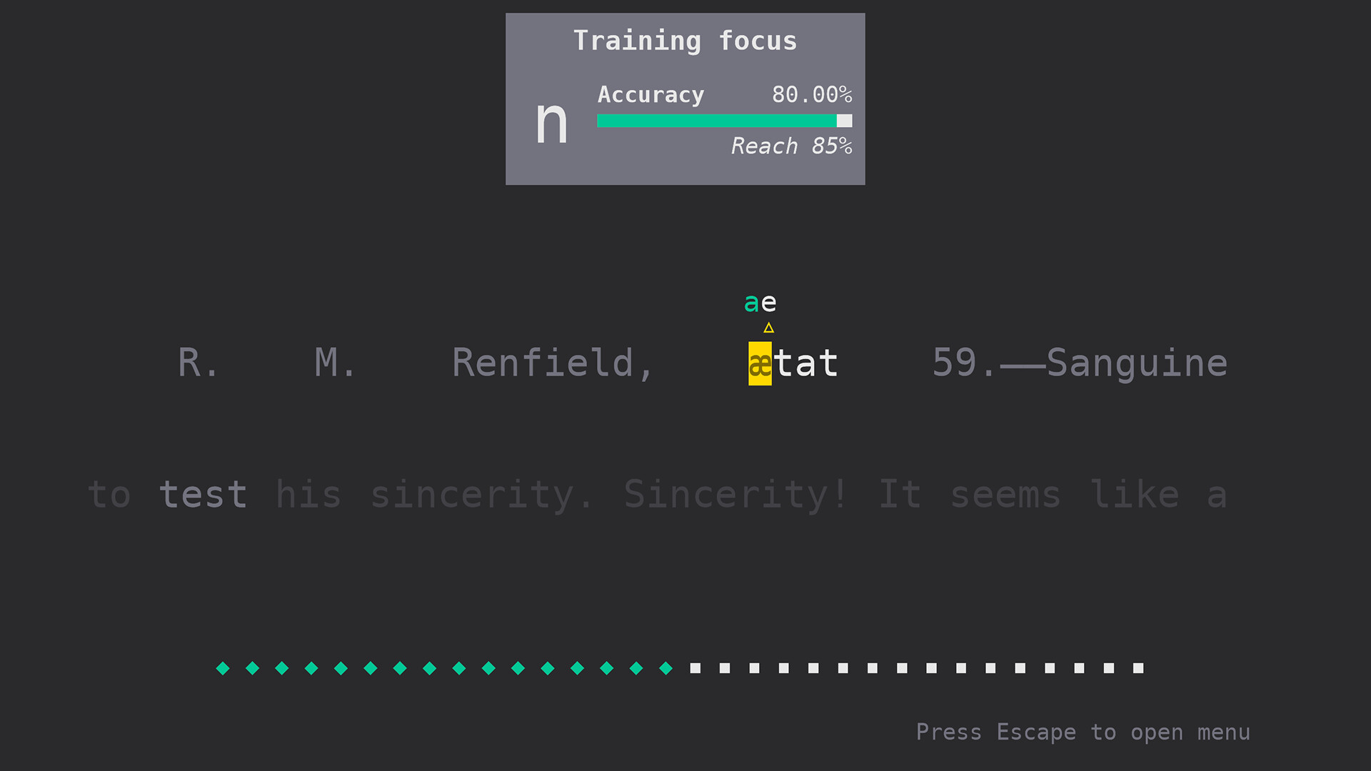 Typingvania screenshot #6