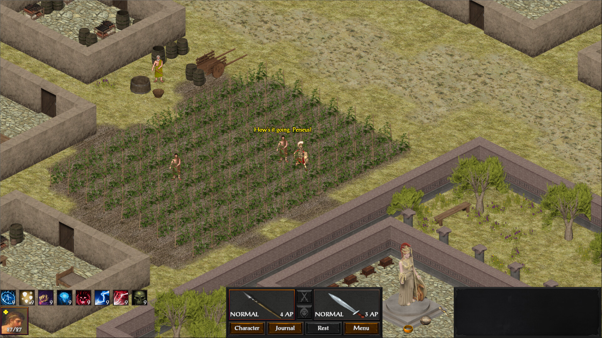 Aletheia: Prophecy of Perseus screenshot #1