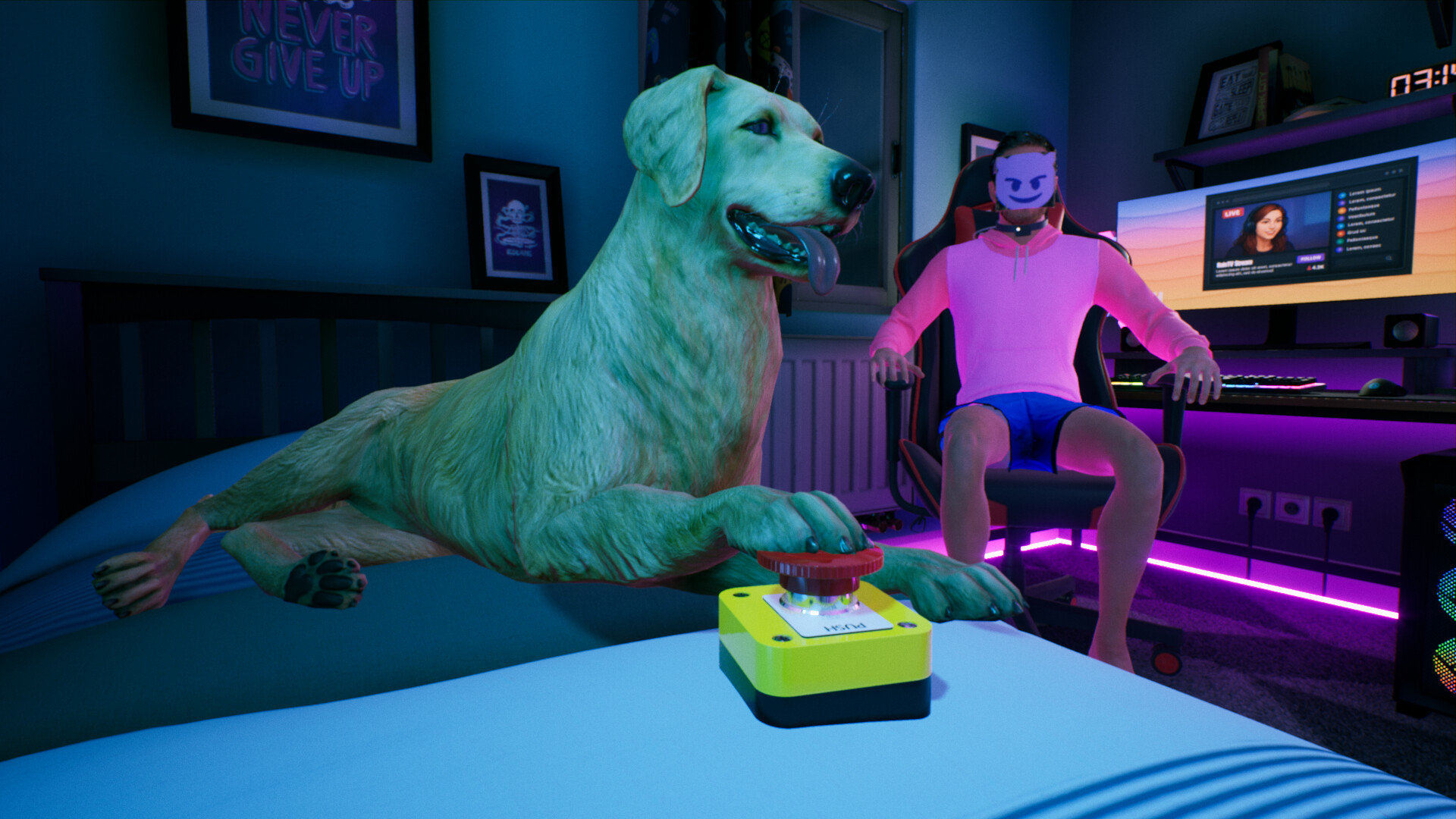 STREAMER, DOG, SHOCKER screenshot #1