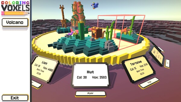 Скриншот из Coloring Voxels