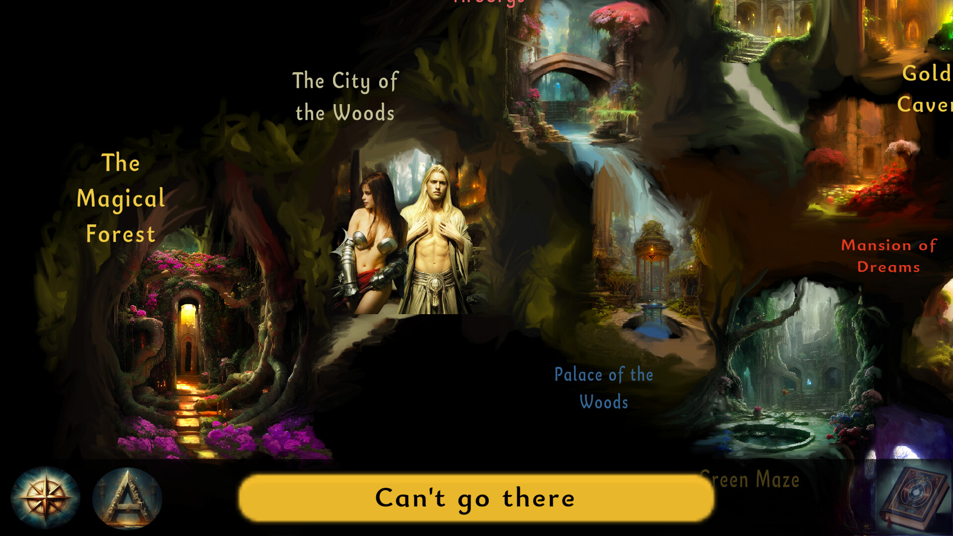 Caverns And Dryads screenshot #2