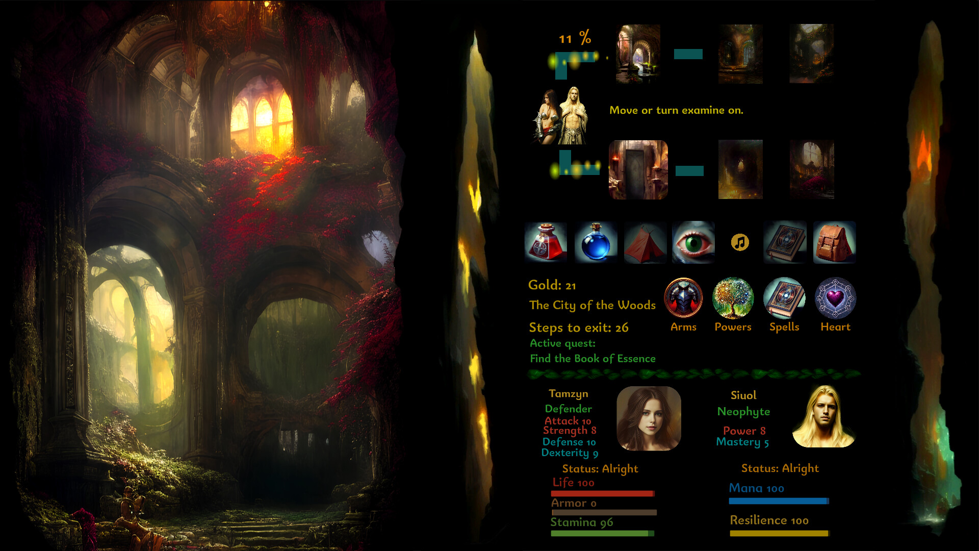 Caverns And Dryads screenshot #4