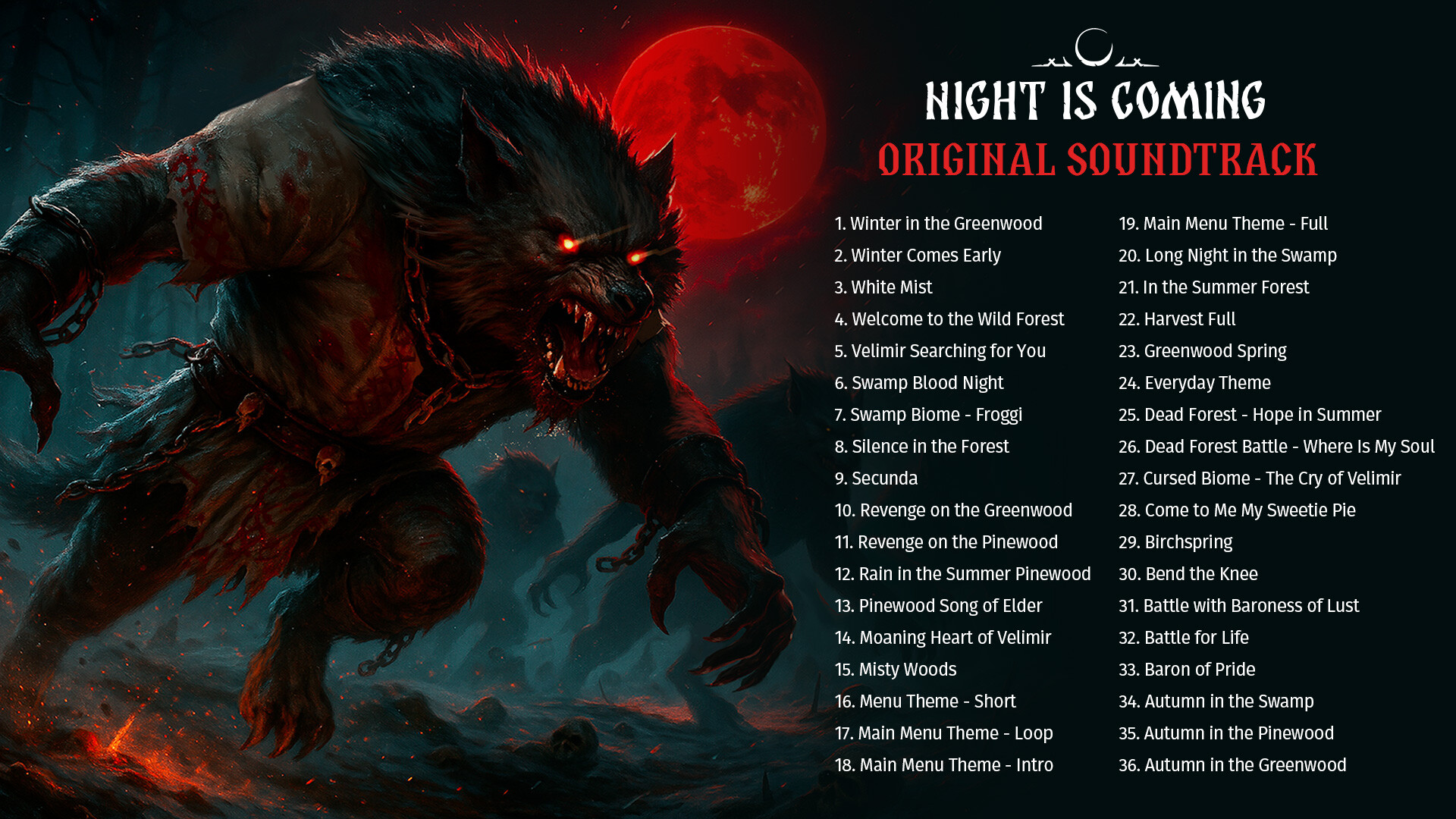 Night is Coming Soundtrack Featured Screenshot #1