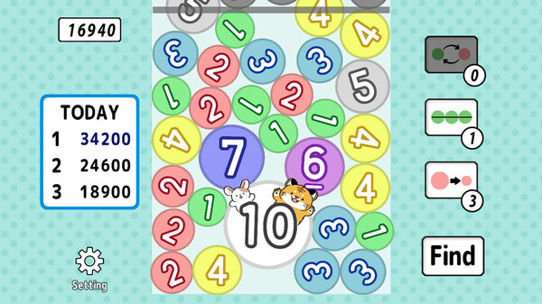 1234 connect puzzle screenshot 4