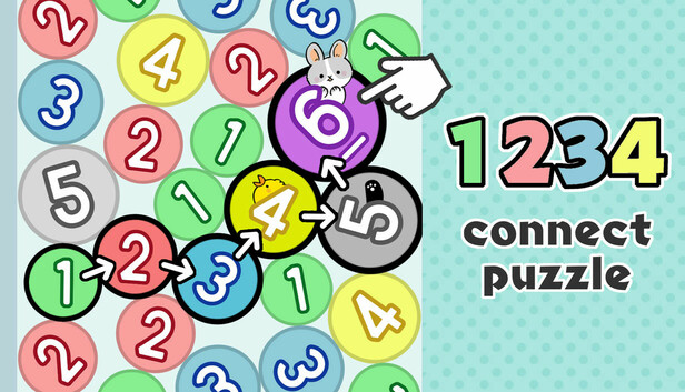 Save 15% on 1234 connect puzzle on Steam
