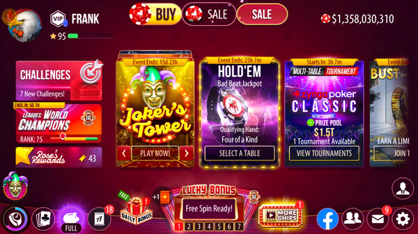 Zynga Poker ™ – Texas Holdem game for Linux 1
