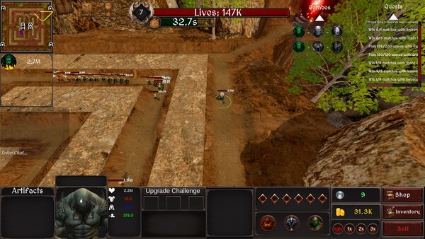 Ancient TD game for Linux 1